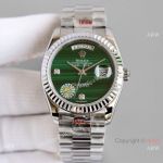 Swiss Copy Rolex Day-Date 36mm Watch Malachite Green Dial